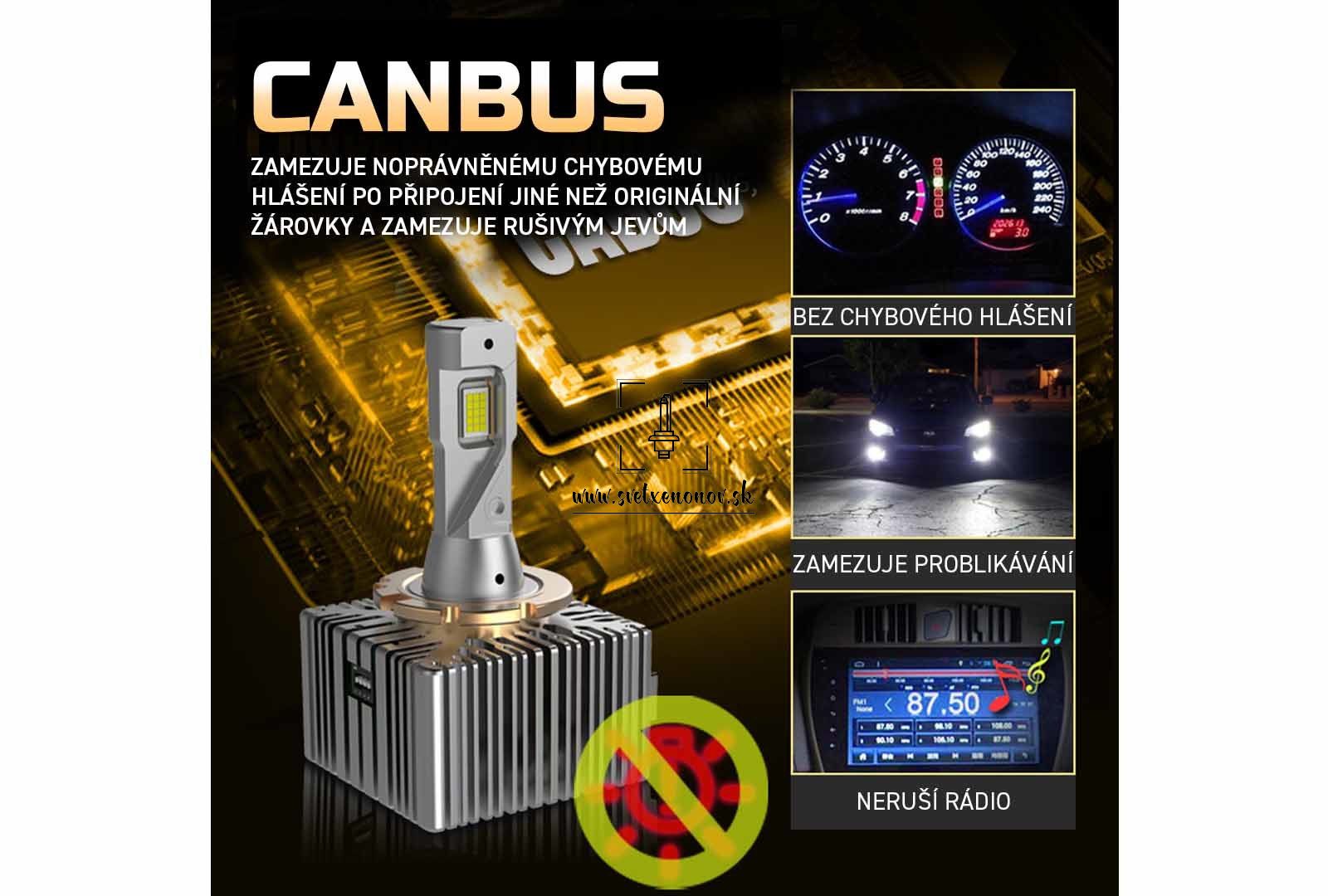 LED výbojka D2S