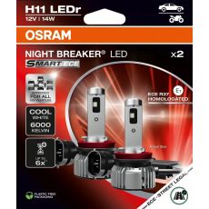 H11 OSRAM NIGHT BREAKER LED SMART s homologizáciou 12V 14W BOX 64211DWNBSM-ECE